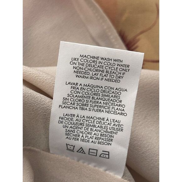 Cabi Victoria Women Floral Chiffon Pullover Blouse Top Size XS - Picture 9 of 9